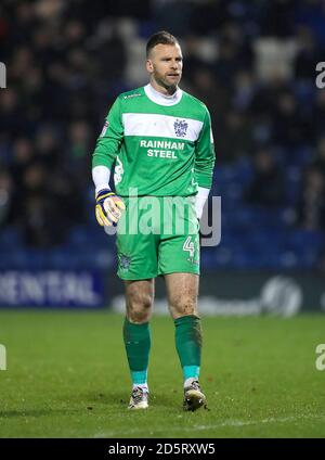 Bury goalkeeper Joe Murphy  Stock Photo