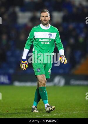 Bury goalkeeper Joe Murphy  Stock Photo