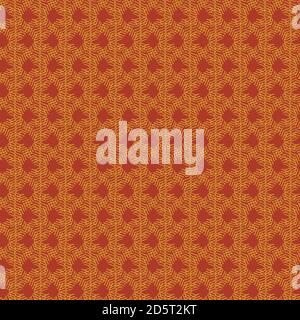rusty colored abstract seamless vector pattern Stock Vector