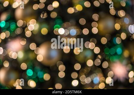 Blurred Dots lights template background Stock Photo