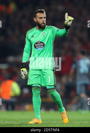 Celta Vigo Goalkeeper Sergio Alvarez Stock Photo - Alamy