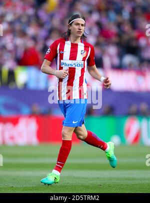 Kasmirski Filipe Luis, Atletico Madrid Stock Photo