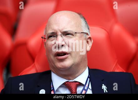 English Football League Chief Executive Shaun Harvey prior to the match Stock Photo