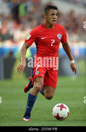 Chile's Alexis Sanchez Stock Photo