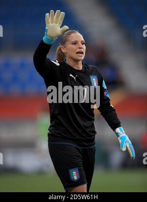 Italy's goalkeeper Laura Giuliani Stock Photo