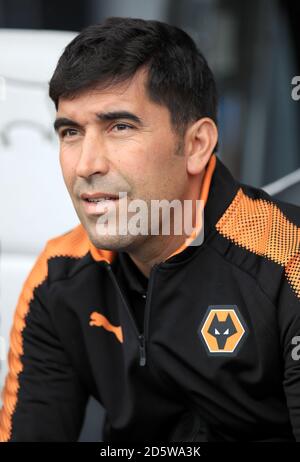 Wolves assistant head coach, Rui Pedro Silva during the Premier League ...