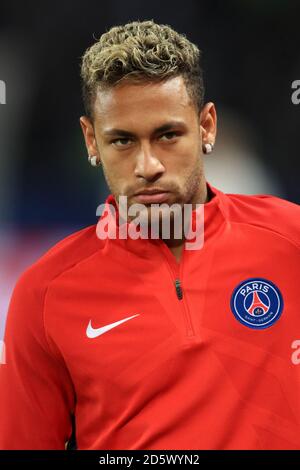 Paris Saint-Germain's Junior Neymar Stock Photo