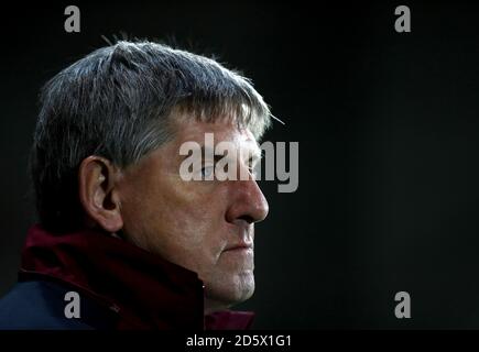 Newcastle United's U21 manager Peter Beardsley Stock Photo