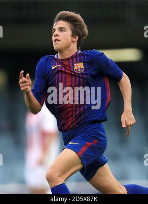 Barcelona's Ricard Puig Stock Photo