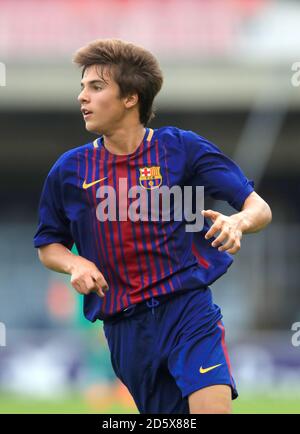 Barcelona's Ricard Puig Stock Photo