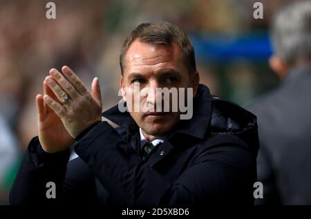 Celtic manager Brendan Rodgers Stock Photo