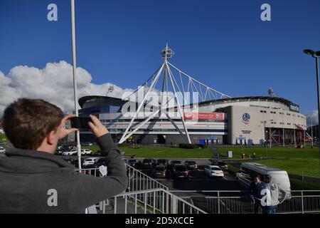 General view of the Macron Stadium  Stock Photo