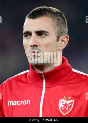 Red Star Belgrade's Nenad Krstcic Stock Photo - Alamy
