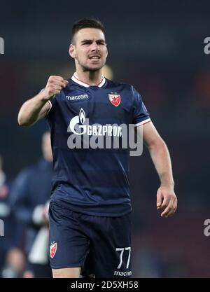 Red Star Belgrade's Marko Gobeljic Stock Photo