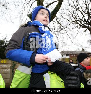 The Tottenham Hotspur team coach arrives at the ground ahead of the ...