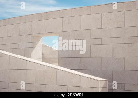 Portugal, Lisbon, Champalimaud Centre for the Unknown, close up Stock Photo