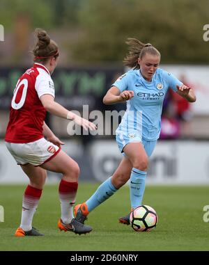 Manchester City's Georgia Stanway in action Stock Photo