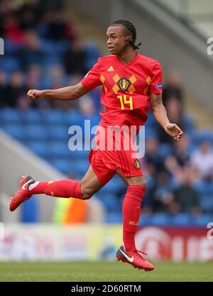 Anderlechts Killian Sardella Controls Ball During Editorial Stock Photo -  Stock Image