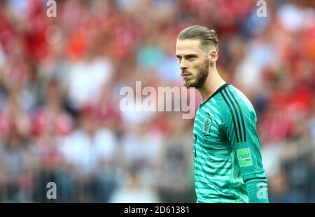 Spain goalkeeper David de Gea Stock Photo