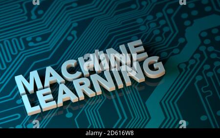 Machine Learning Stock Photo