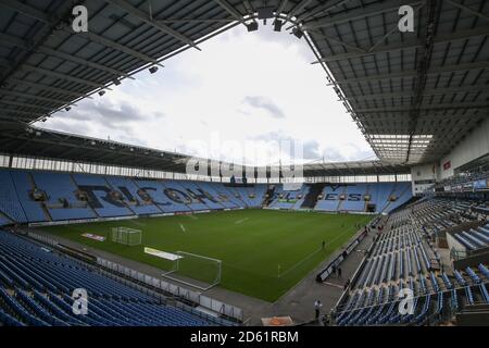 The Ricoh Arena ahead of the Sky Bet League One match between Coventry City And Barnsley in Coventry. Stock Photo