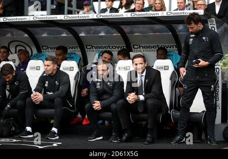 Derby County manager Frank Lampard Stock Photo