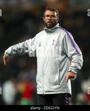 Tottenham Hotspur Head of sports science, fitness and conditioning Nathan Gardiner Stock Photo