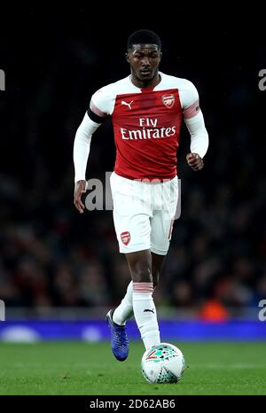 Arsenal's Ainsley Maitland-Niles Stock Photo