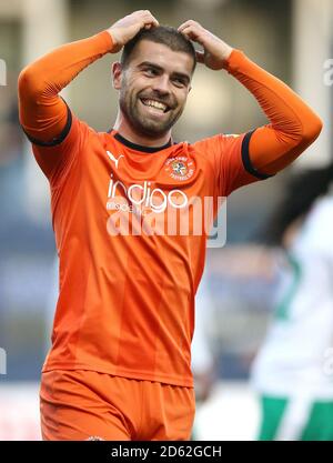 Luton Town's Elliot Lee Stock Photo