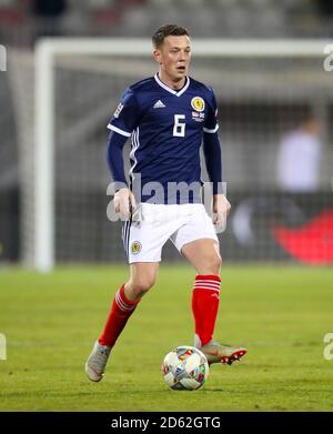 Scotland's Callum McGregor Stock Photo
