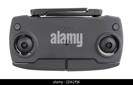 dji mavic mini drone controller path isolated on white Stock Photo