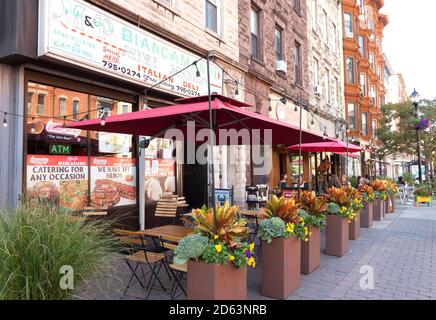 Italian deli in Hoboken, New Jersey, United States. Stock Photo