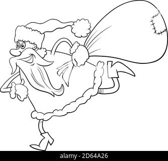 Download coloring page with running man cartoon Stock Vector Image & Art - Alamy