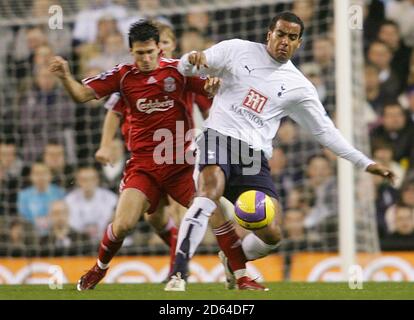 Soccer - FA Barclays Premiership - Liverpool v Manchester United. Luis  Garcia, Liverpool Stock Photo - Alamy