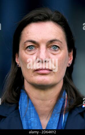 France head coach Corinne Diacre Stock Photo
