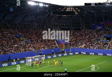 A general view of the pitch and stands during the Sky Bet Championship ...