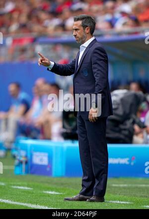 Spain head coach Jorge Vilda during the UEFA Women's Euro 2022 Quarter ...