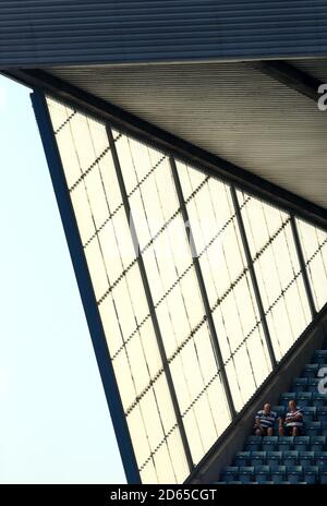 Queens Park Rangers' fans watching during the game  Stock Photo