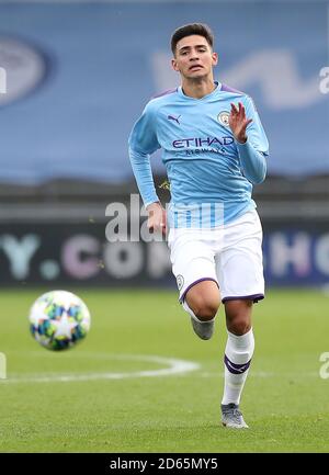 Manchester City's Nabil Touaizi Zoubdi Stock Photo