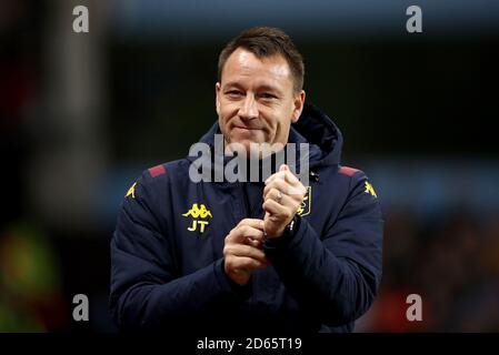 Aston Villa's assistant manager John Terry Stock Photo