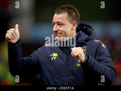 Aston Villa's assistant manager John Terry Stock Photo