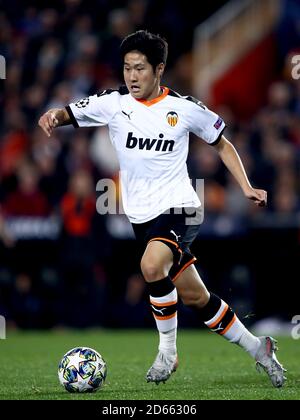 Valencia's Kang-in Lee Stock Photo