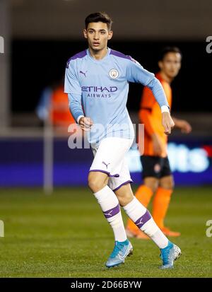 Manchester City's Nabil Zoubdi Touaizi Stock Photo