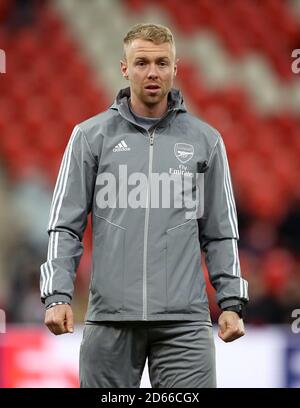 Arsenal strength and conditioning coach Sam Wilson Stock Photo