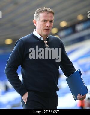 Sunderland's manager Phil Parkinson ahead of the match Stock Photo