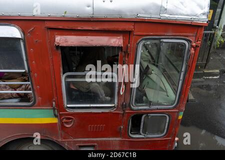 BEST mumbai public transport Stock Photo