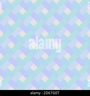 Abstract Colorful Seamless Rectangle Bricks Pattern Background Stock Vector