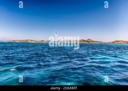 View Of The Coast In The Island Of Budelli, Maddalena Archipelago, Near 