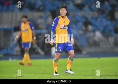 Keiya Shiihashi (5) of Vegalta Sendai during the J.League J1 soccer