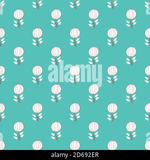 Floral vector seamless pattern for bed cover,textile,cushion cover,phone case, home decor,fabric,home furnishings, wallpaper,curtain,tiles,etc. Stock Vector